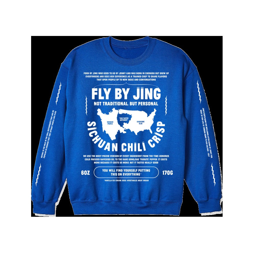 Fly By Jing Blue Sweatshirt