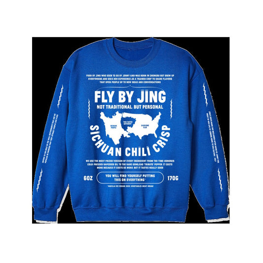 Fly By Jing Blue Sweatshirt